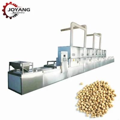 Industrial Grain Soy Beans Red Beans Black Beans Microwave Curing Machine