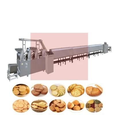 PLC Control Biscuit Cookie Production Line Fortune Cookies Dropping Machine