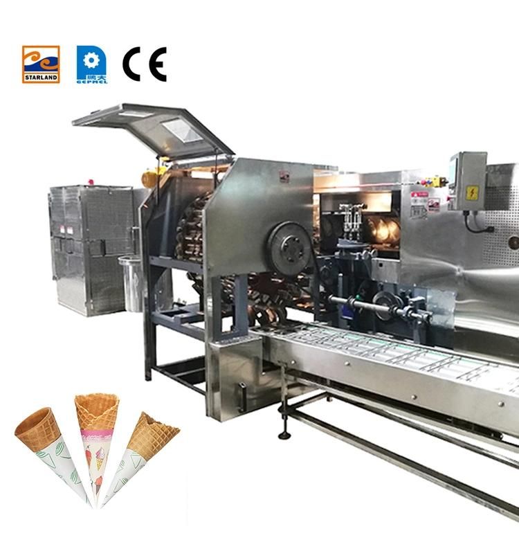 Multifunctional Stainless Steel Large Scale Installation and Debugging Sugar Cone Production Equipment