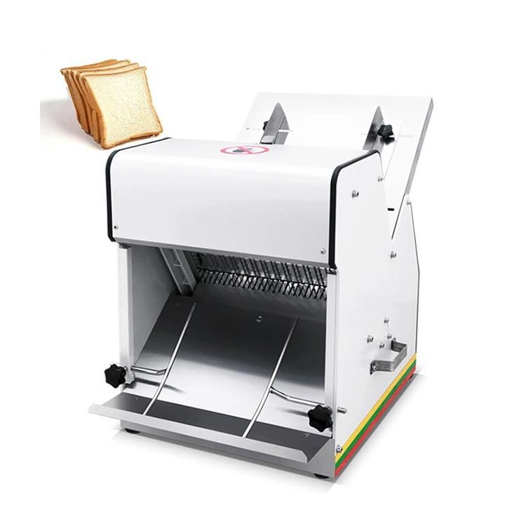 Commercial Electric Rotary Toast Cutter Bread Slicer Loaf Cutting Machine