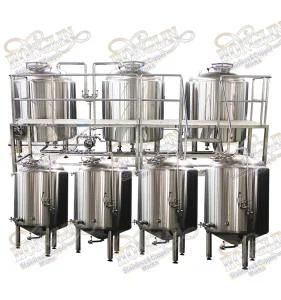 300L Brewery Equipment Beer Fermenting Turnkey Plant for Bar / Pubs / Brew Kettle Systrem