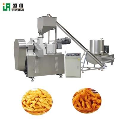 Hot Popular Kurkure Making Machine Extruder Cheeto Snacks Machines Processing Line