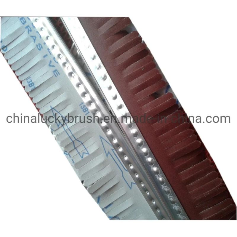 Sisal Hemp and Sandpaper Mixture Brush for Sanding Machine (YY-136)