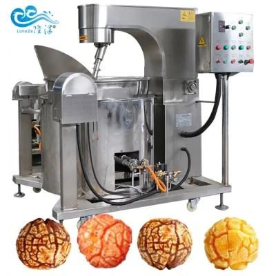 High Capacity Automatic Gas Popcorn Machine for Sale in Factory Price
