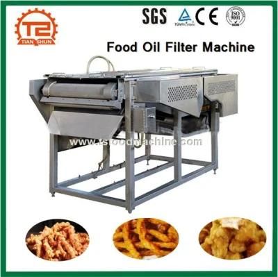 Continuous Cooking Process Food Oil Filter Machine