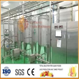 Natural Juice Production Line Bottle Filling Machine Big Capacity Pineapple Juice Semi ...