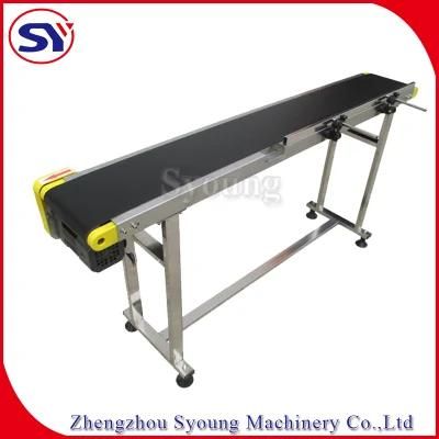 Adjustable Height Rubber Belt Mini Conveyor with Best Price