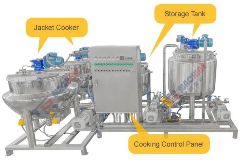 Popular Automatic Gummy Jelly Candy Depositing Line