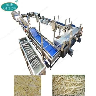 Competitive Price Potato Crisp Production Line Frozen French Fries Processing Equipment