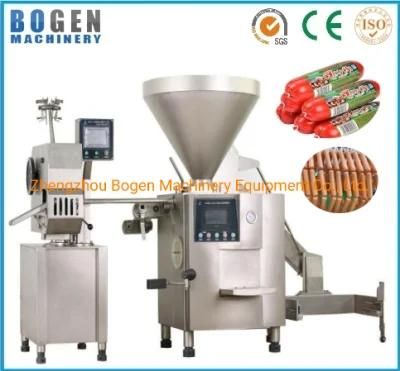 Sausage Making Machine Big Capacity 6000kg Sausage Filler Sausage Stuffer Vacuum Stuffer