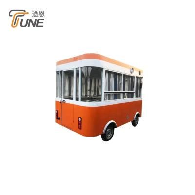 Mobile Food Cart Food Trailer Ice Cream Snacking Food Vending Carts