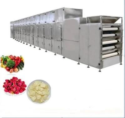 China Low Price Vegetable Dewatering Processing Line