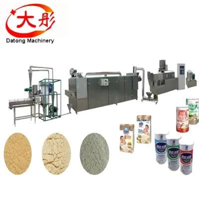 Extruded Instant Nutritiona Powder Instant Rice Flour Baby Food Making Machine
