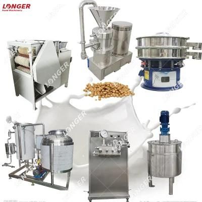Japanese Almond Cow Milk Maker Processing Plant Machine Almond Milk Production Line