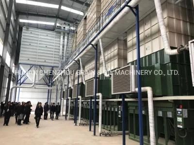 Clj Low temperature Circular Paddy Dryer Rice Mill Mache for Rice Milling Plant