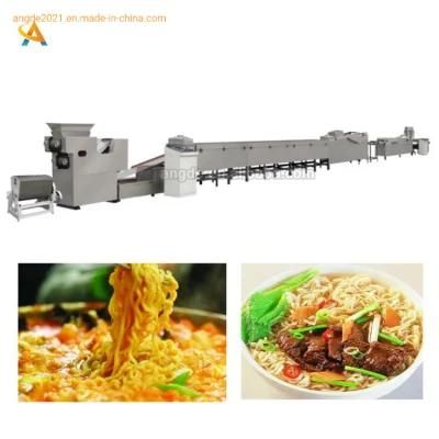 High Quality Commercial Fried Instant Noodles Production Line Stainless Steel Instant ...