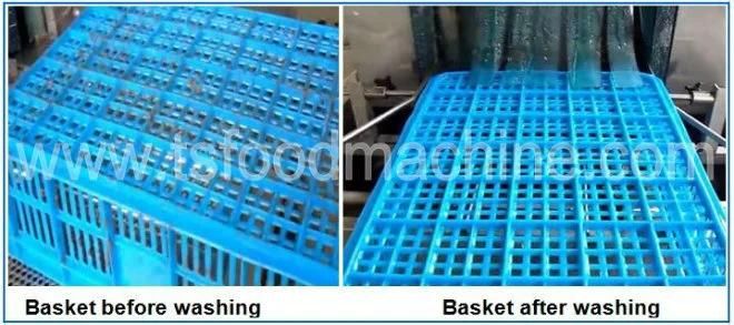 Plastic Seedling Tray Washing Machine and Tunover Basket Washer and Cleaning Machine