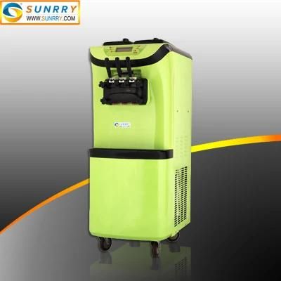 Popular Design 2+1 Flavors Chinese Ice Cream Maker Machine