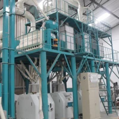 Namibia Running 60t/24h Maize Meal Mill Machine