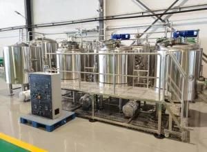Tiantai Steam/Eletric Heated Brewery System 600L Industrial Beer Brewing Quipment for Sale