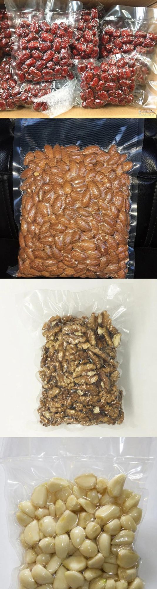 Almond Walnut Dates Garlic Vacuum Sealer Industrial Packing Machine