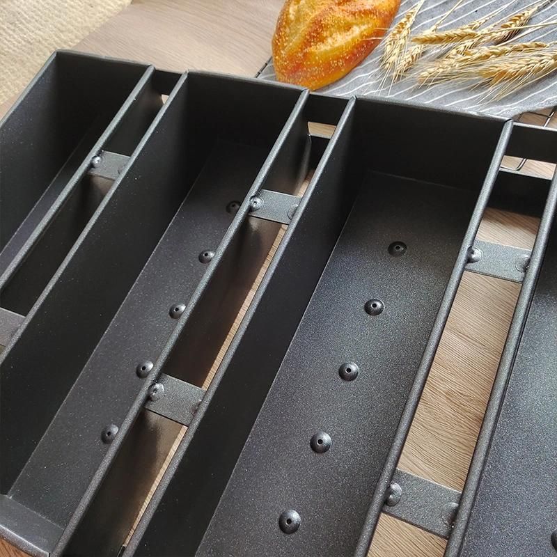 Aluminum Corrugated Toast Box/Loaf Baking Pan for Bakery