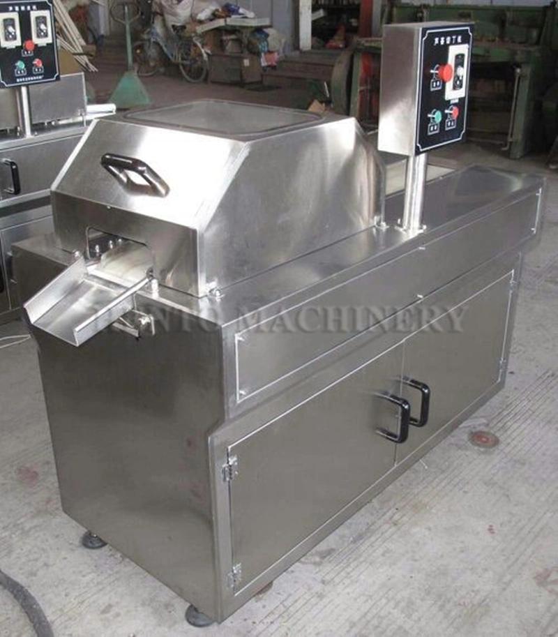 1.5T/H Capacity Aloe Washing Peeling Dicing Machine / Aloe Cubes Cutting Production Line