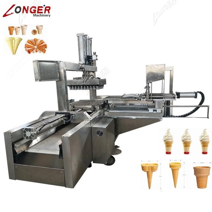 Commercial Waffle Cup Maker Ice Cream Cone Machine for Sale