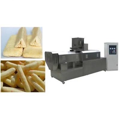 Rice Puff Corn Snack Food Extruder Corn Tortilla Chips Multifunction Twin Screw Extruder ...