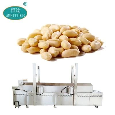 Continuous Conveyor Belt Blanche Machinery Groundnut Blanching Machine