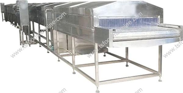 Steam Tunnel Pasturization Machine Pasteurizing Machine for Pickles Continuous Tunnel Pasteurizer