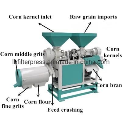 Automatic Plant Use Corn Threshing Shellers Milling Maize Peeling Sheller Machine