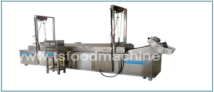 Auto Continuous Tapioca Chips, Yam Chips, Carrot Chips Fryer and Frying Machine