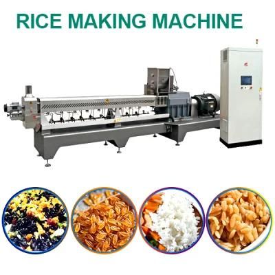 Fortified Rice Machine Extruder Big Capacity Artificial Rice Processing Line
