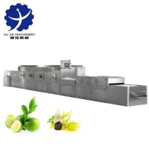 Direct Selling Industrial Conveyor Belt Type Microwave Lemon Leaf Drying Machine