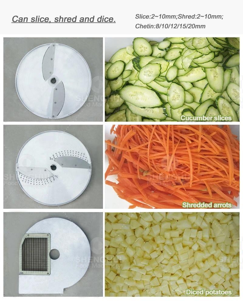Multifunctional Root Vegetable Cutting Machine Fruit Shred Slice Dice Machine Fruit Cutter