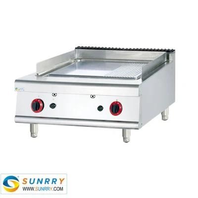 Restaurant Equipment Counter Table Top Large Gas Griddle