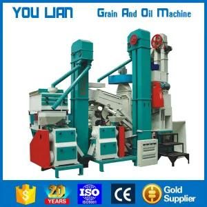 Combined Rice Huller &amp; Whitener + Diesel Engine + Elevator&#160;