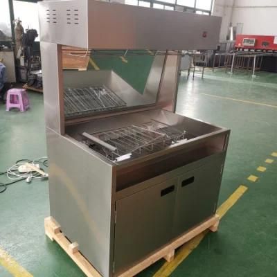 Potato Chips Display Worker for Foreign Workers/Chips Warmer Machine