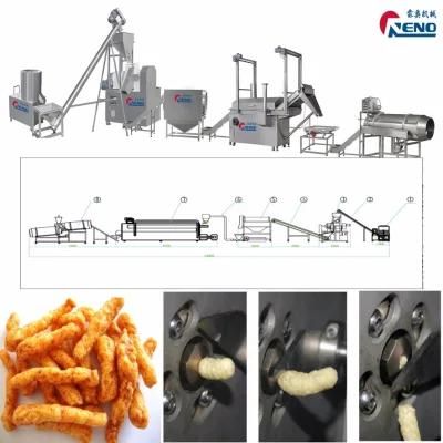 Hot Cheetos Processing Line