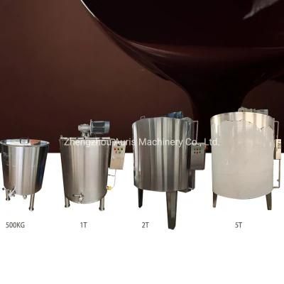 Stainless Steel Chocolate Heating Mixing Blending Tank Machine