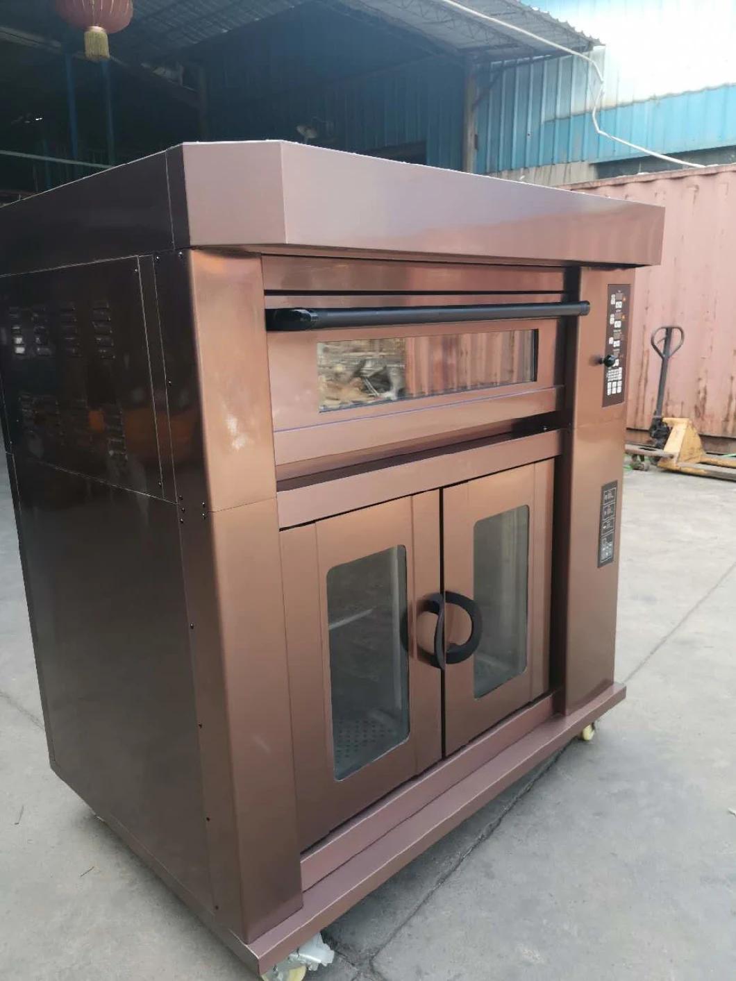 Luxury Bakery Workshop Commercial Bakery Equipment Electric Convection Oven with Proofer