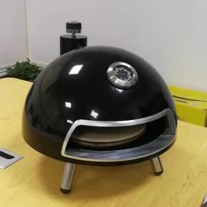 European Freestanding Stainless Steel Bread Baker Machine Gas Pizza Oven