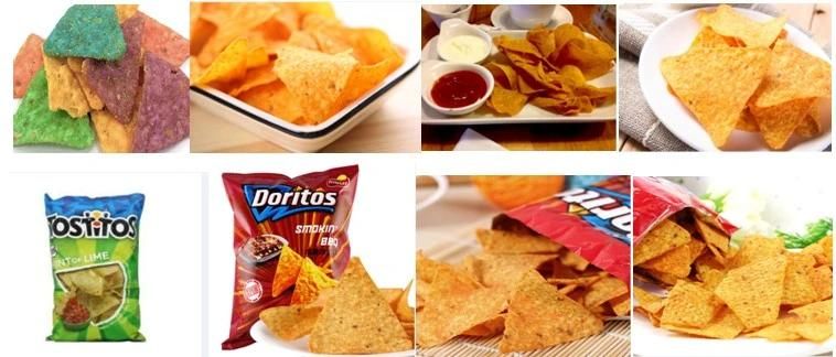 Industrial Automatic Doritos Nacho Chips Production Line