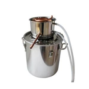 8L 2gal Stainless Steel Hand Made Spirits Alembic Rum Whiskey Brandy Mooshine Cocktail ...