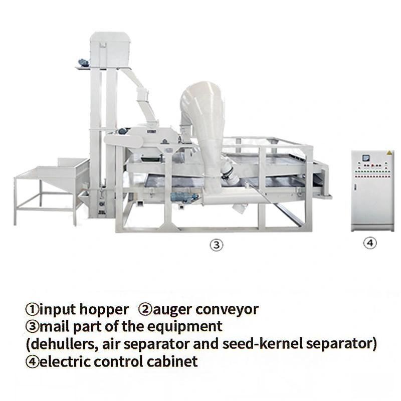 Pumpkin Seed Agricultural Machinery Sheller Peeling Machine