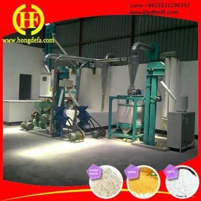 5 Ton Per Day Maize Milling Line Flour Making Machine/Flour Mill/Maize Mill/Corn Flour ...