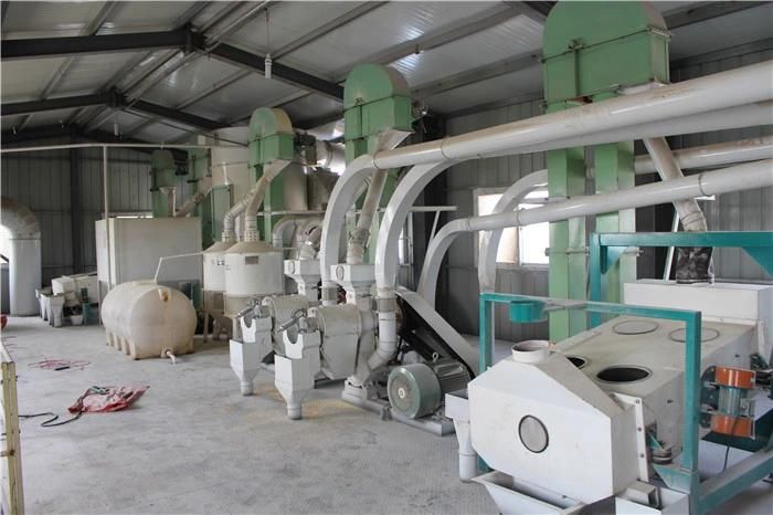 Complete Set of Maize /Corn/Cassava/Sima Flour Milling Machine (10-250TPD)