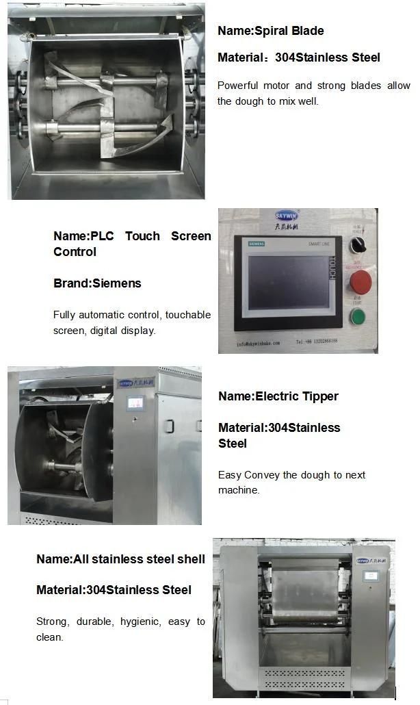 Food Processor Blender Equipment Mixing Bakery Making Dough Mixer Machine