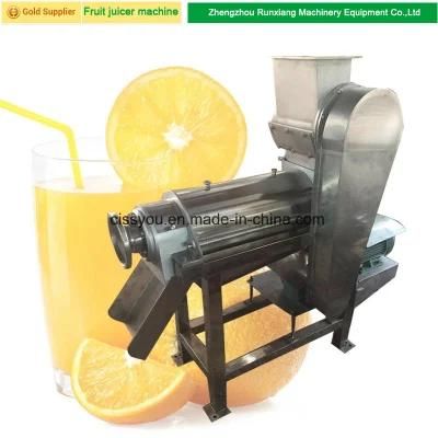 Stainless Steel Fruit Juicer Carrot Juice Making Extruder Machine
